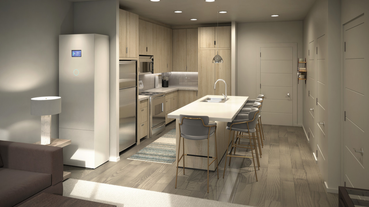 ecoLinx in Soleil Lofts Kitchen 