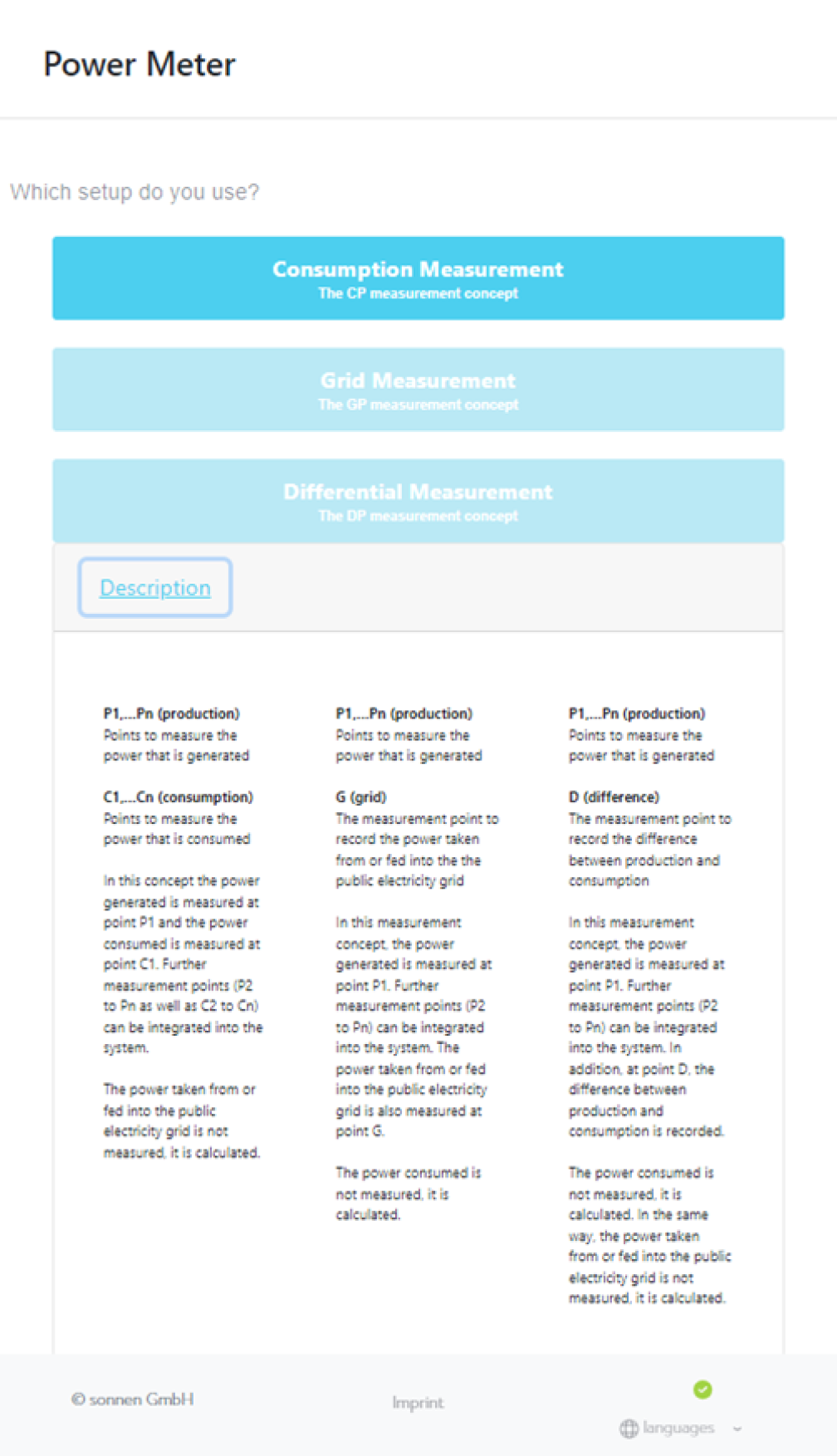 Softwareversion: 1.13.4 - Abbildung Inbetriebnahme-Assistent