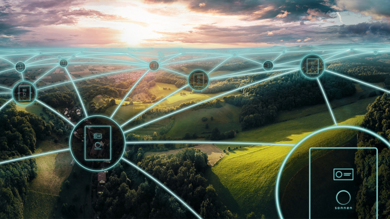 Virtual Power Plant of networked sonnen batteries