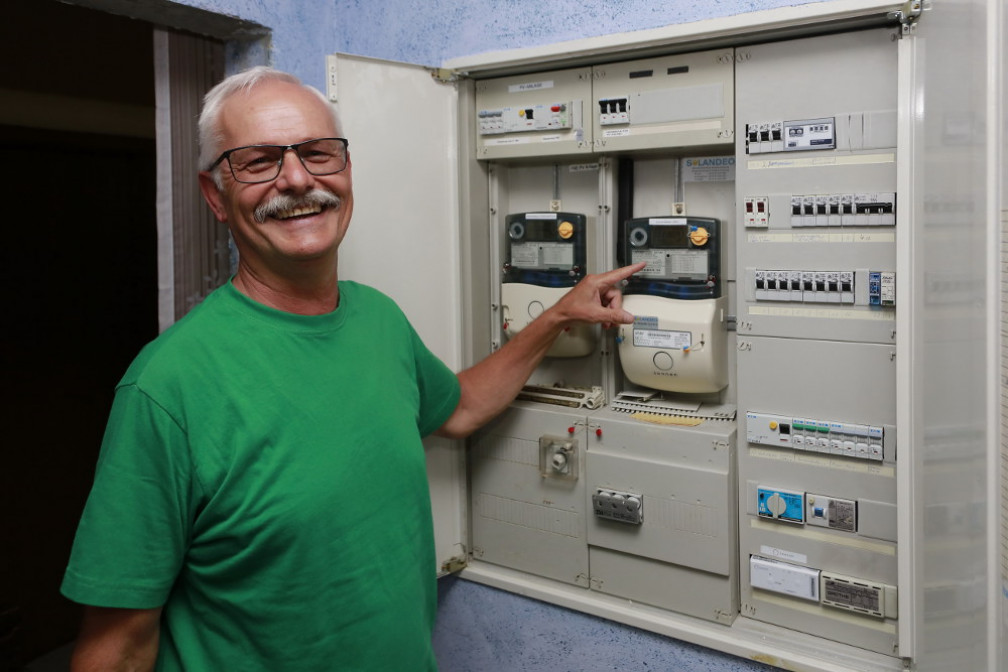 Stromspeicher Z&auml;hler Smart Meter