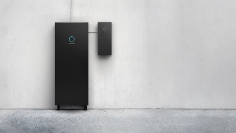 black sonnenProtect 8000 on a concrete wall