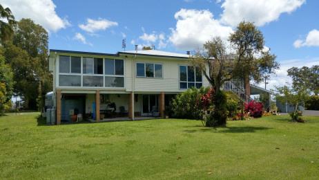 exterior view of double storey home